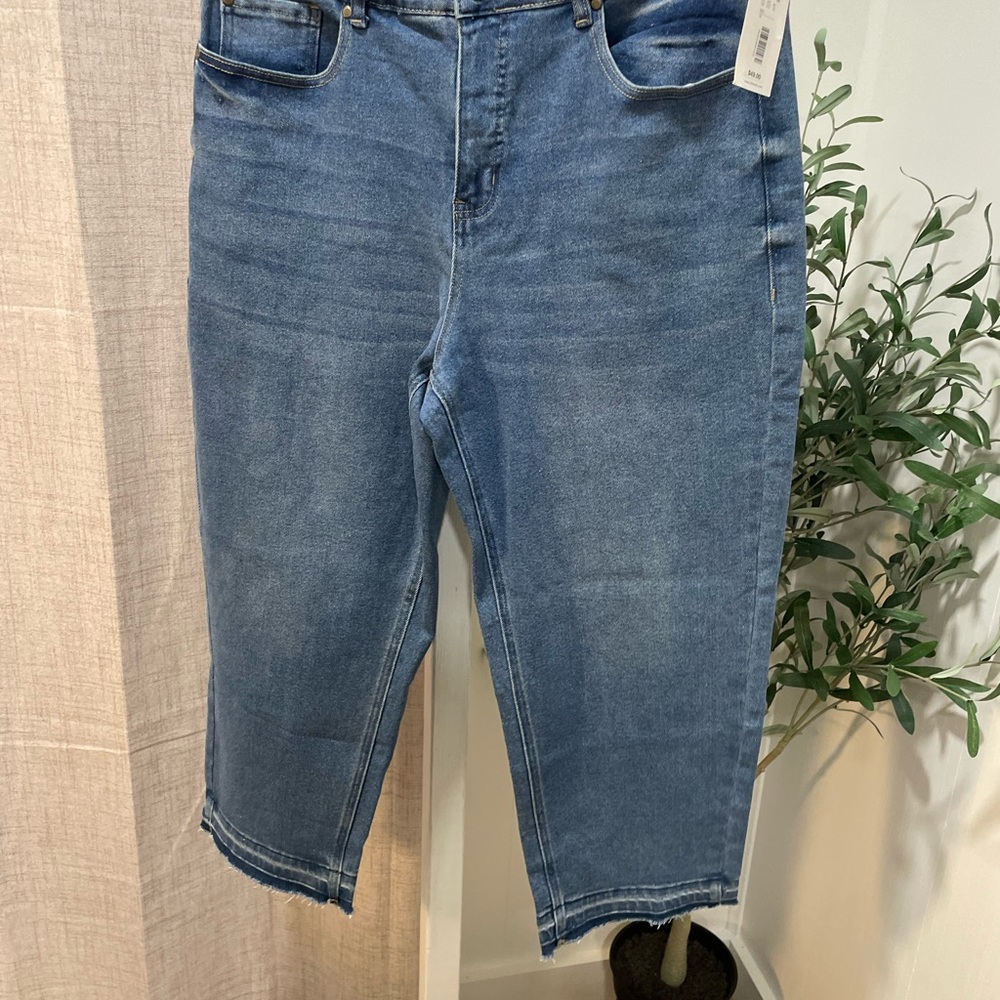 Westbound size 14 Jeans relaxed crop
